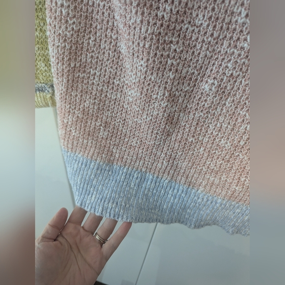 Hem & Thread Colour Block Knit Cardigan - Picture 5 of 6